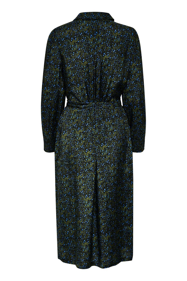 Saint Tropez Midi jurk Tama Groen