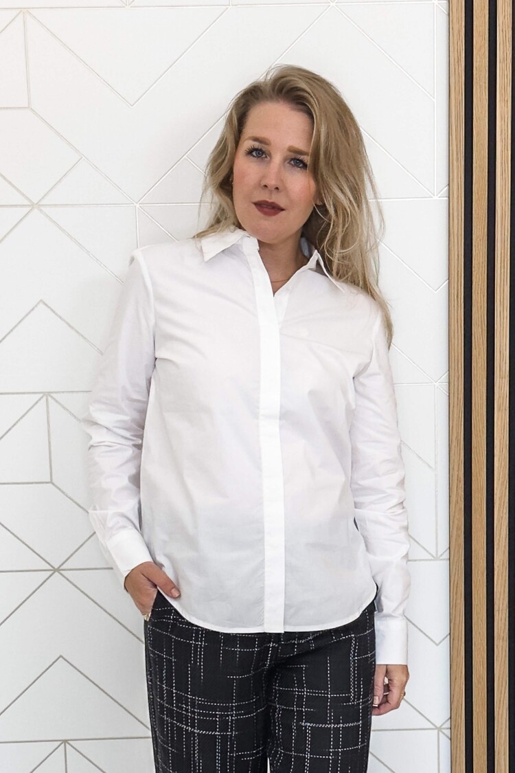 Silvian Heach Blouse Camicia Wit