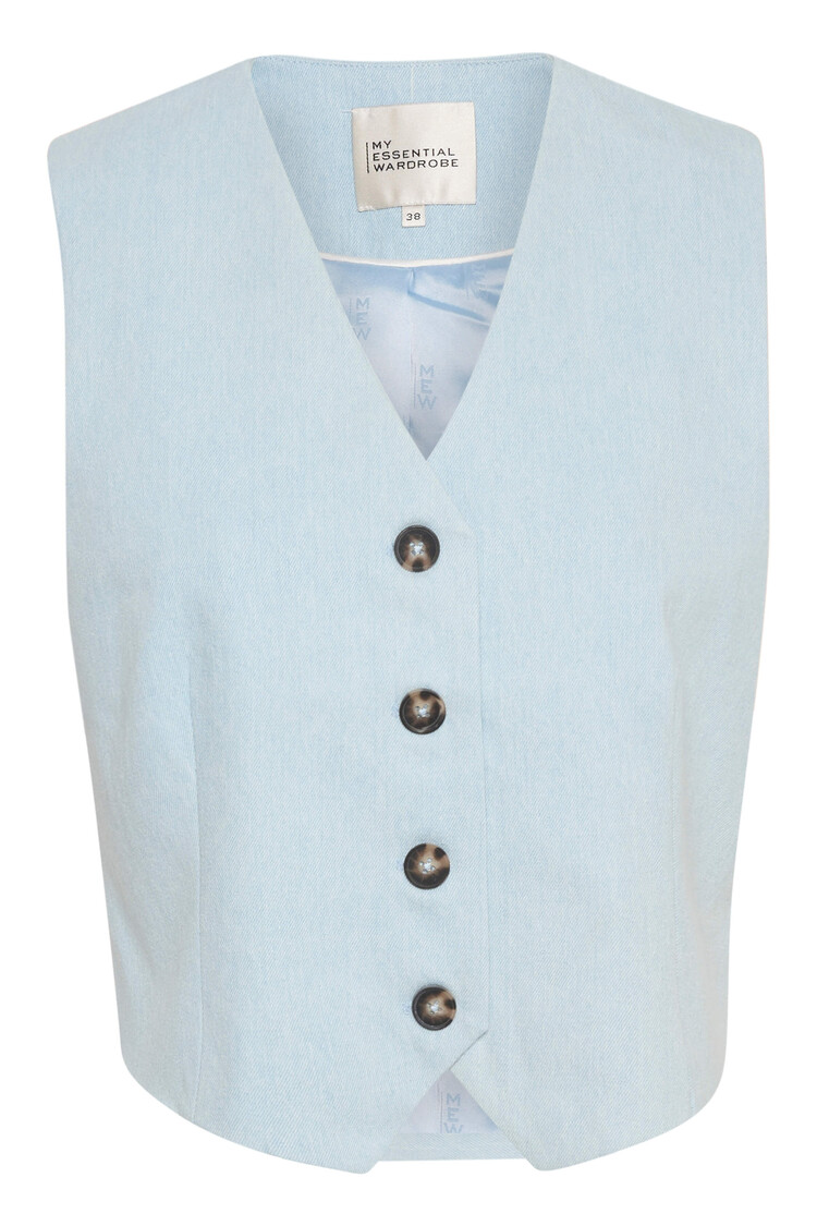 My Essential Wardrobe Gillet Winnie Lichtblauw
