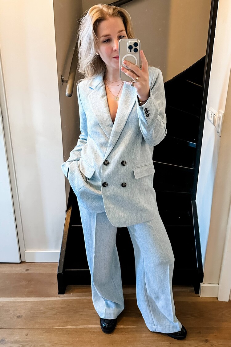 My Essential Wardrobe Blazer Elisa Lichtblauw
