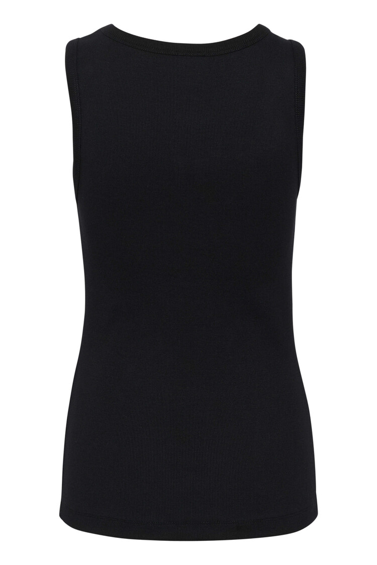 Saint Tropez Tank Top Aster Zwart