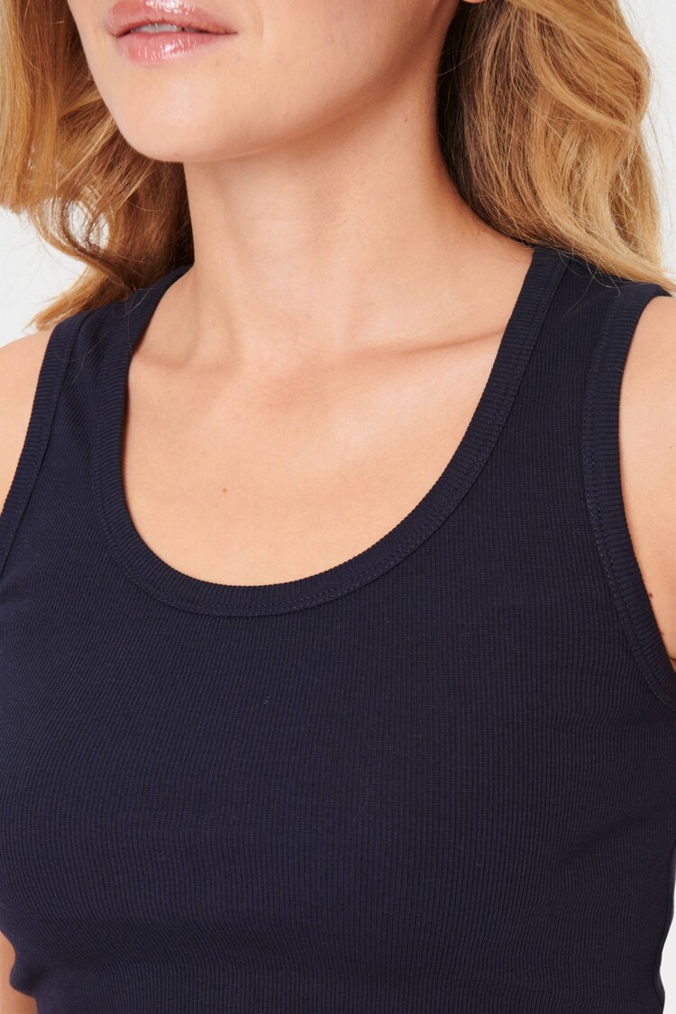 Saint Tropez Tank Top Aster Blauw