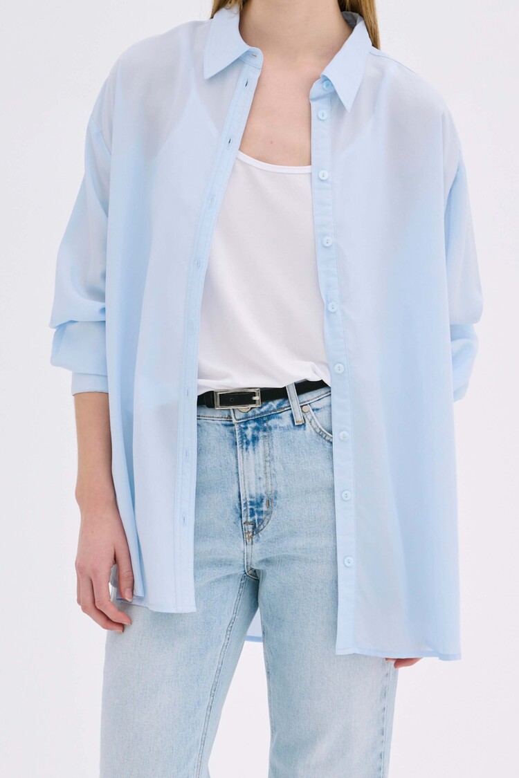 My Essential Wardrobe Blouse Tulla Lichtblauw