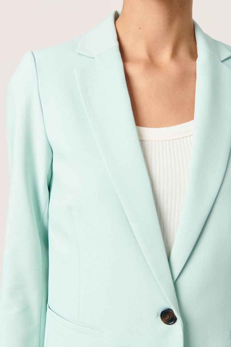 Soaked in Luxury Blazer Corinne Lichtblauw