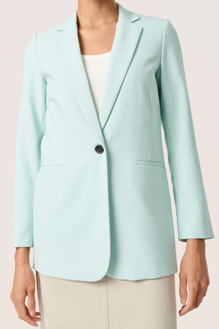 Soaked in Luxury Blazer Corinne Lichtblauw