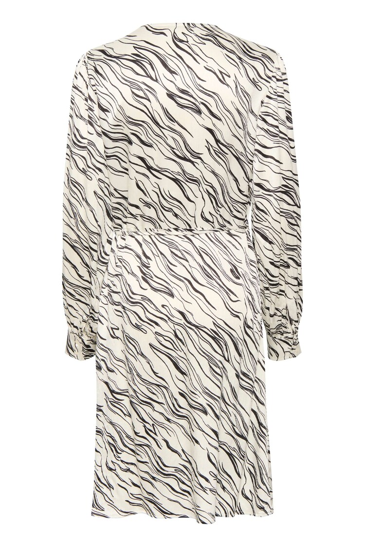 Soaked in Luxury Wikkeljurk Vinka Studio Wit/Zwart