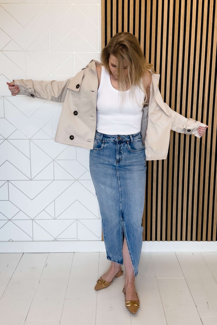 My Essential Wardrobe Trenchcoat Mira Beige