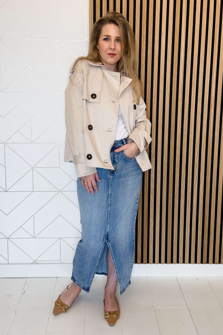 My Essential Wardrobe Trenchcoat Mira Beige