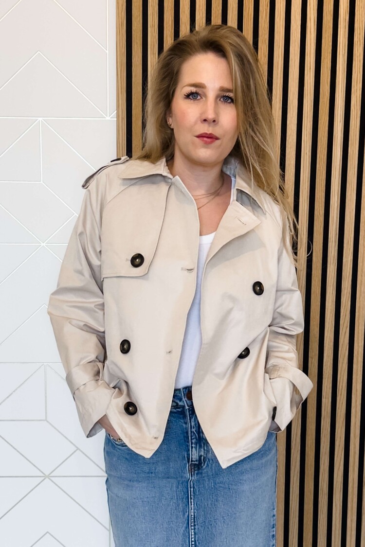My Essential Wardrobe Trenchcoat Mira Beige