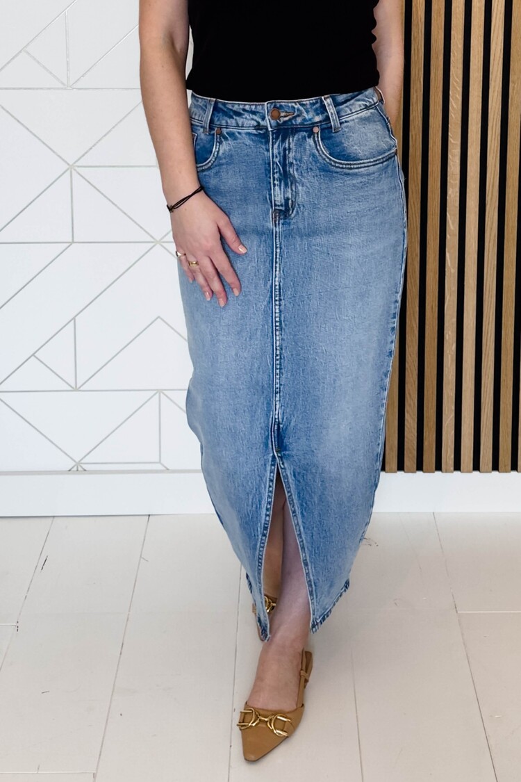 My Essential Wardrobe Denim Rok Dango Blauw