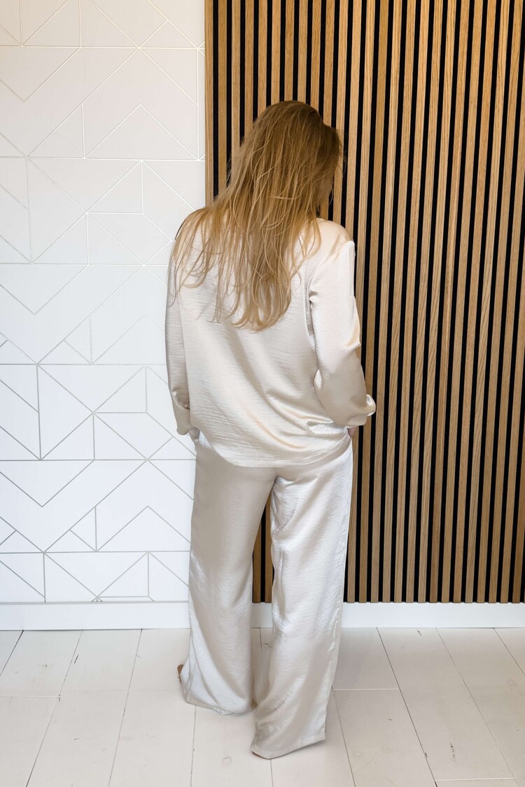 Saint Tropez Broek Dinne Wit