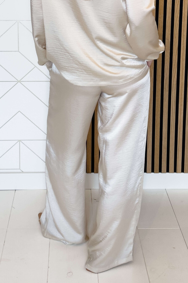 Saint Tropez Broek Dinne Wit