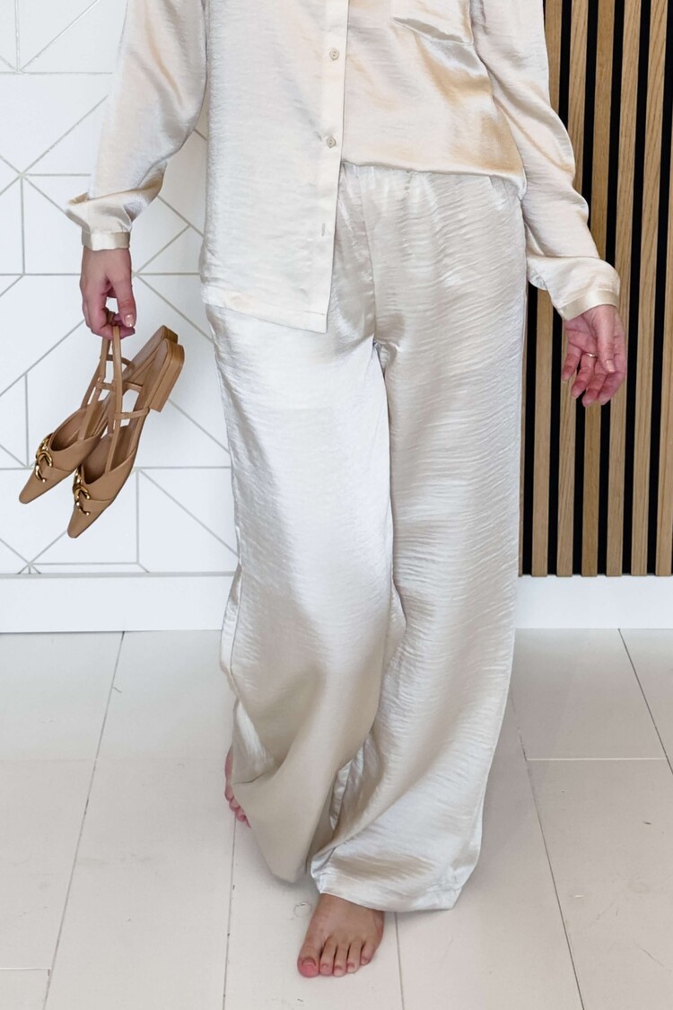 Saint Tropez Broek Dinne Wit