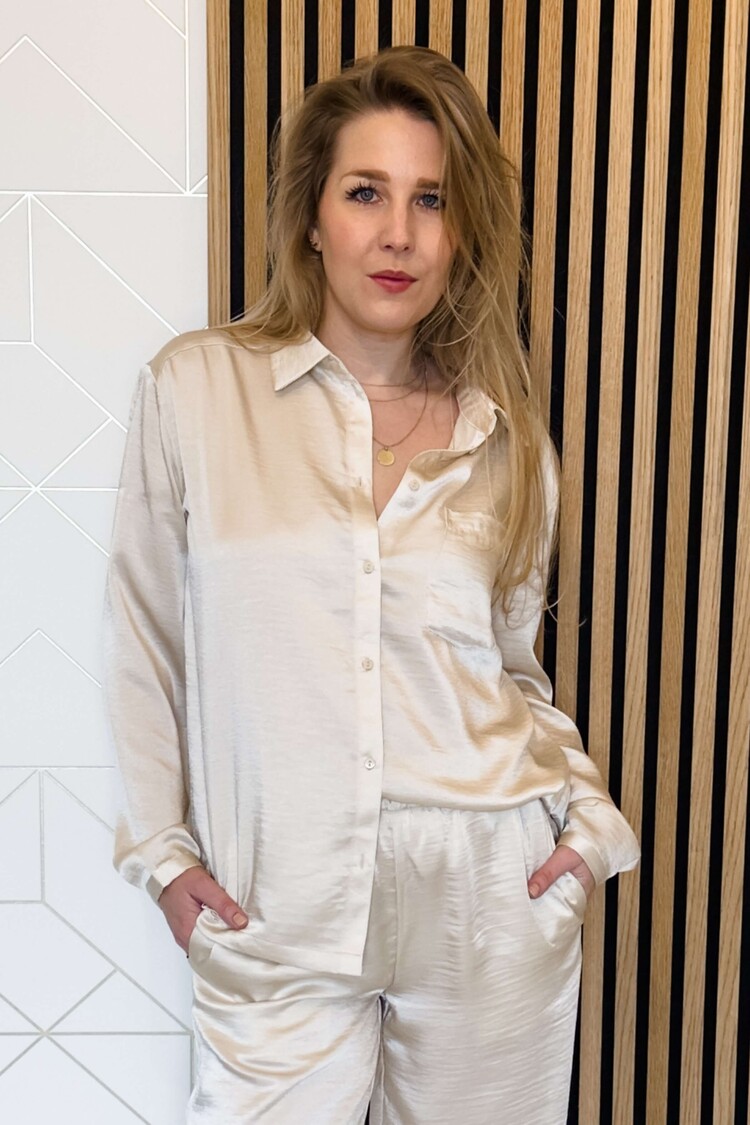 Saint Tropez Blouse Dinne Wit