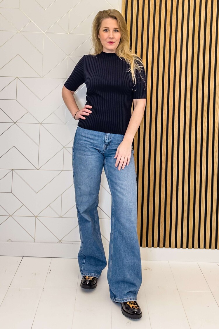 My Essential Wardrobe The Louis Jeans Medium Blauw