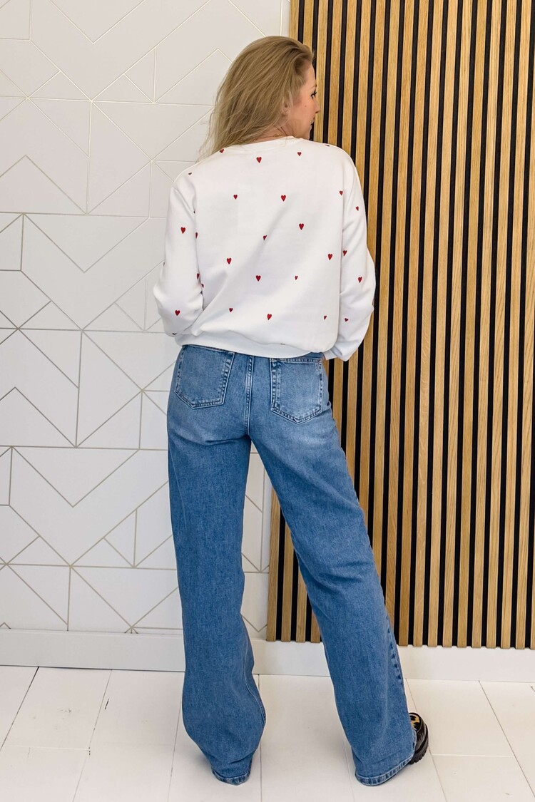 My Essential Wardrobe The Louis Jeans Medium Blauw