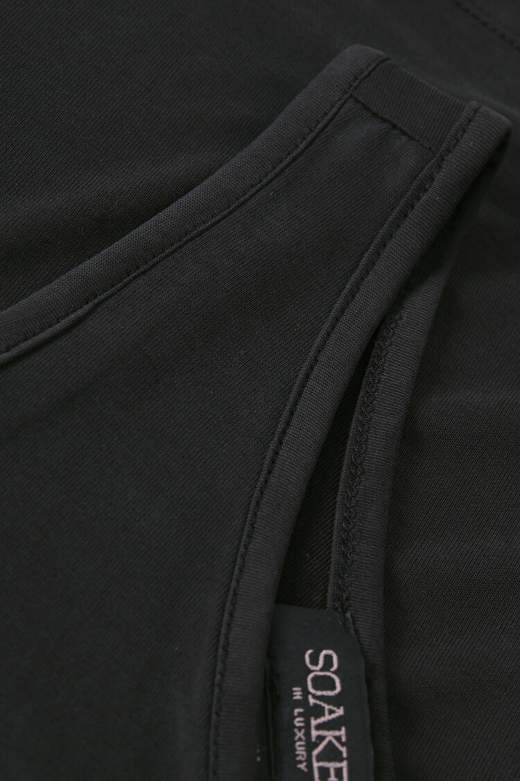 Soaked in Luxury Tank Top Columbine Zwart