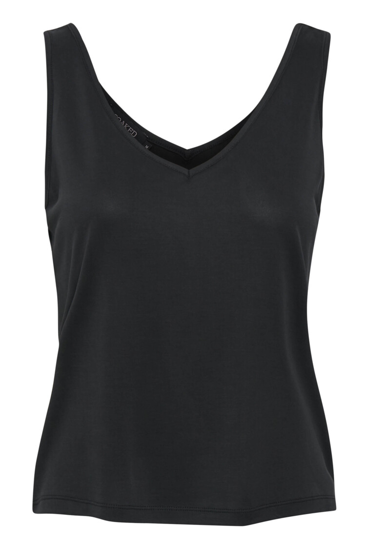 Soaked in Luxury Tank Top Columbine Zwart