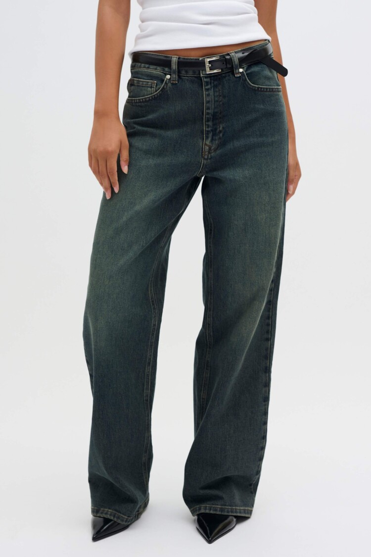 My Essential Wardrobe The Louis Jeans Medium Blauw Retro Wash