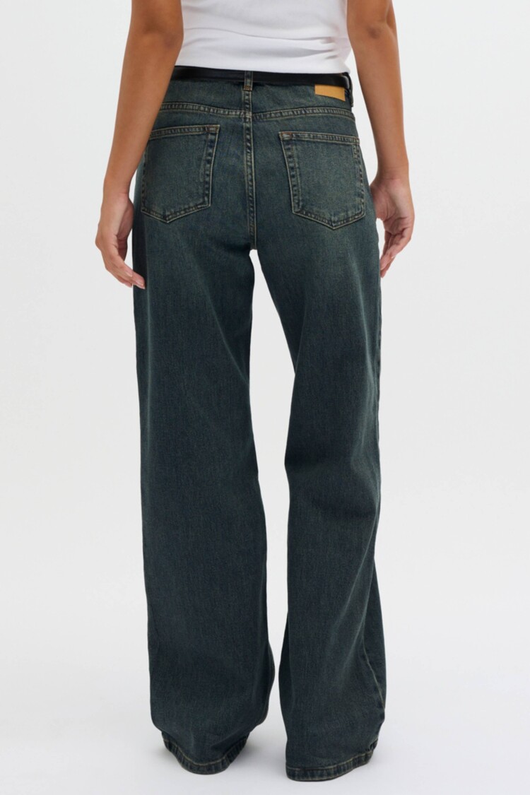 My Essential Wardrobe The Louis Jeans Medium Blauw Retro Wash