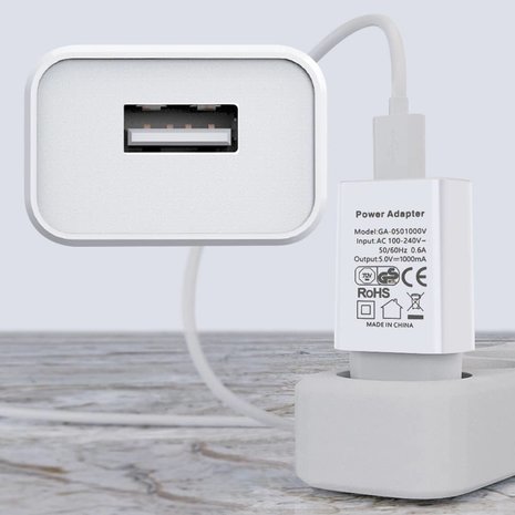 Gecertificeerde USB lader Gecertificeerde USB lader