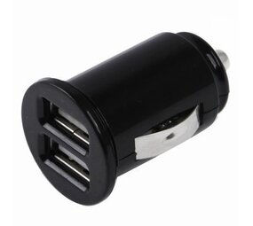 Dubbel USB autolader Dubbel USB autolader