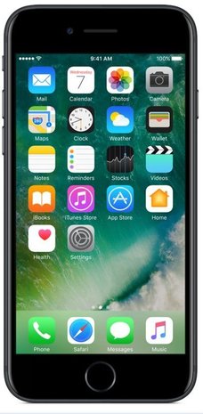 Apple iPhone 7 128GB Zwart Apple iPhone 7 128GB Zwart