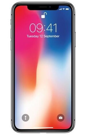 Apple iPhone X 256GB Zwart Apple iPhone X 256GB Zwart