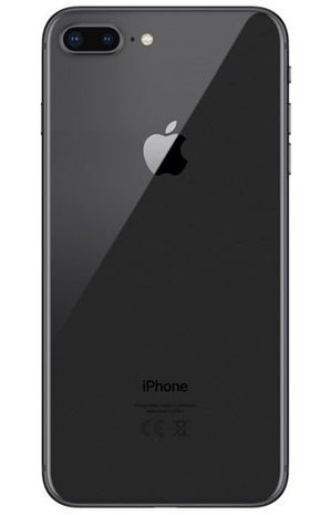 Apple iPhone 8 Plus 64GB Zwart Apple iPhone 8 Plus 64GB Zwart