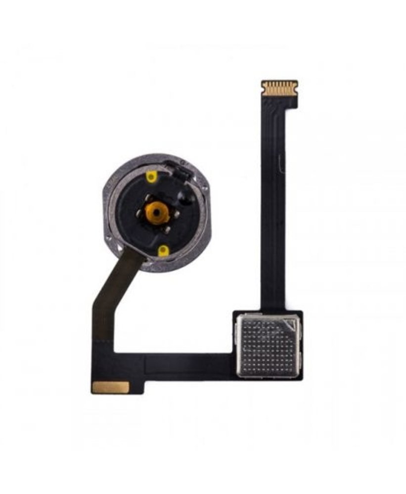 Apple iPad Mini 4 Home Button with Flex Cable - Silver - OEM Pulled Apple iPad Mini 4 Home Button with Flex Cable - Silver - OEM Pulled