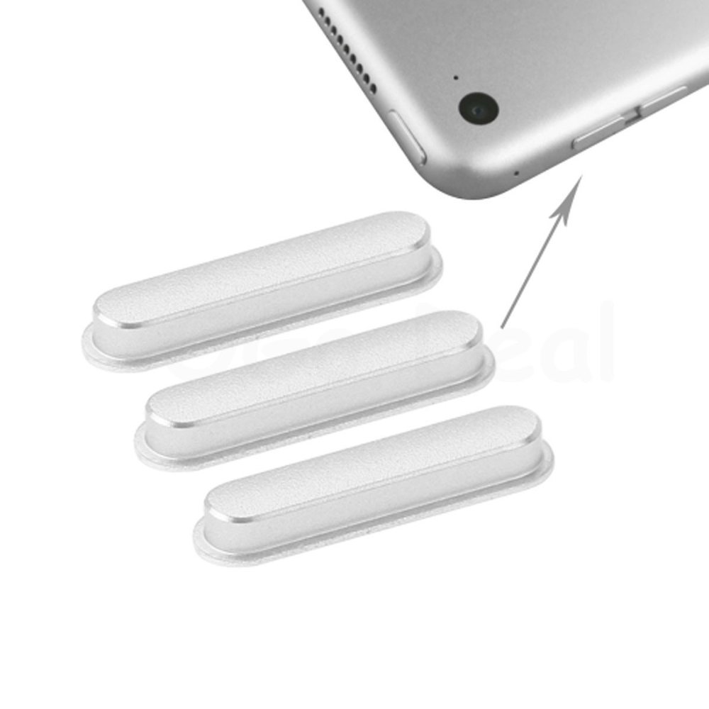 Apple iPad Air 3rd Gen 10.5-inch (2019) Side Key Set - Silver - OEM Pulled Apple iPad Air 3rd Gen 10.5-inch (2019) Side Key Set - Silver - OEM Pulled