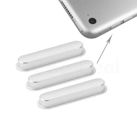 Apple iPad Air 3rd Gen 10.5-inch (2019) Side Key Set - Silver - OEM Pulled Apple iPad Air 3rd Gen 10.5-inch (2019) Side Key Set - Silver - OEM Pulled