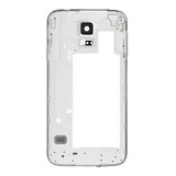 Samsung Samsung Galaxy S5 SM-900 / S5 Plus SM-901 Middle Cover LCD Support Frame - Silver - GH96-07236A Samsung Samsung Galaxy S5 SM-900 / S5 Plus SM-901 Middle Cover LCD Support Frame - Silver - GH96-07236A