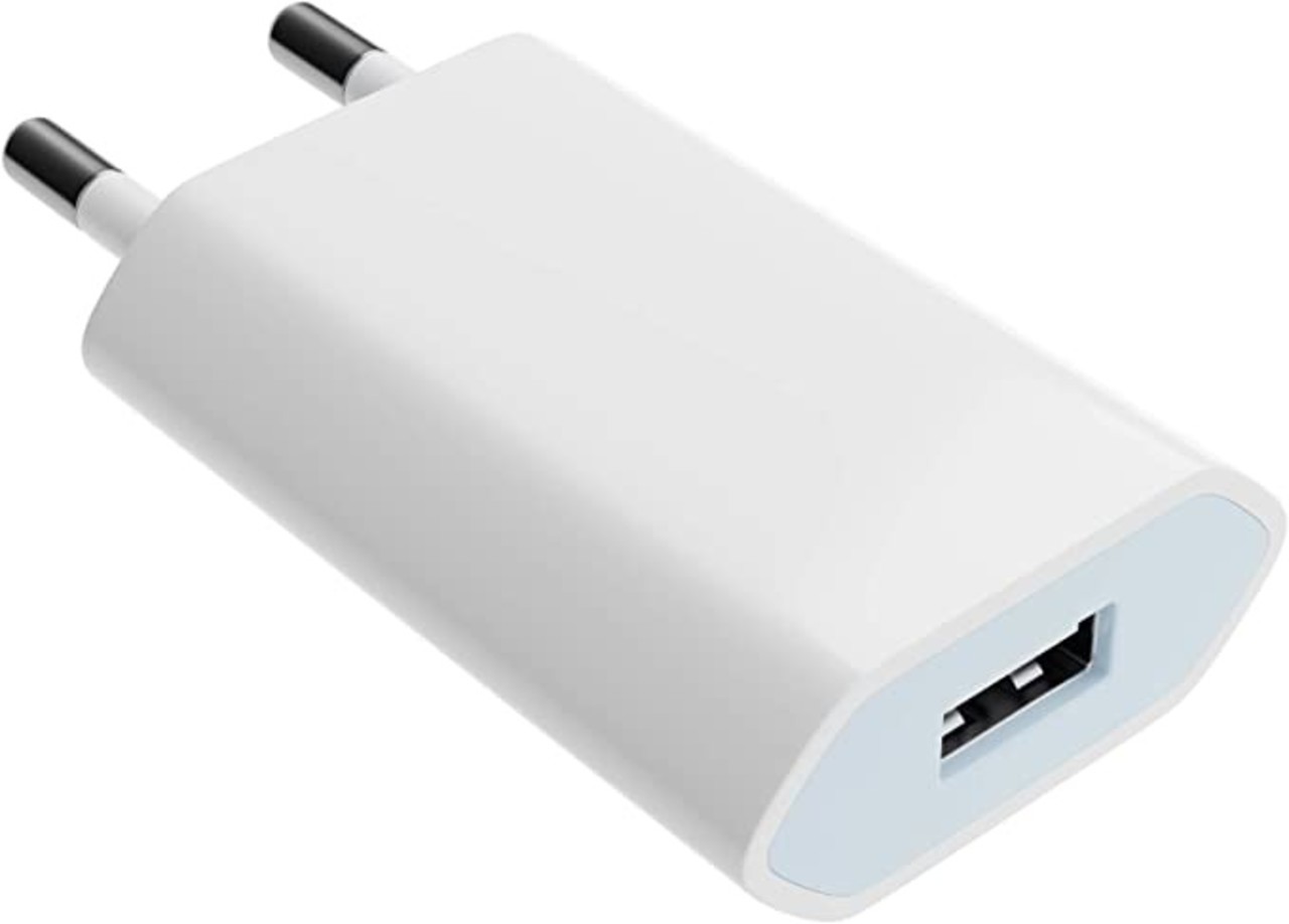 Apple USB Charger Adapter EURO Plug 5V - OEM BULK Apple USB Charger Adapter EURO Plug 5V - OEM BULK