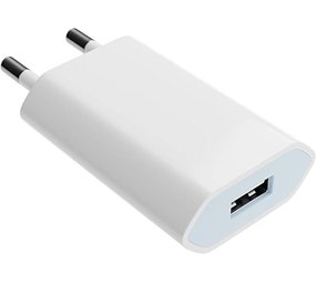 Apple USB Charger Adapter EURO Plug 5V - OEM BULK Apple USB Charger Adapter EURO Plug 5V - OEM BULK