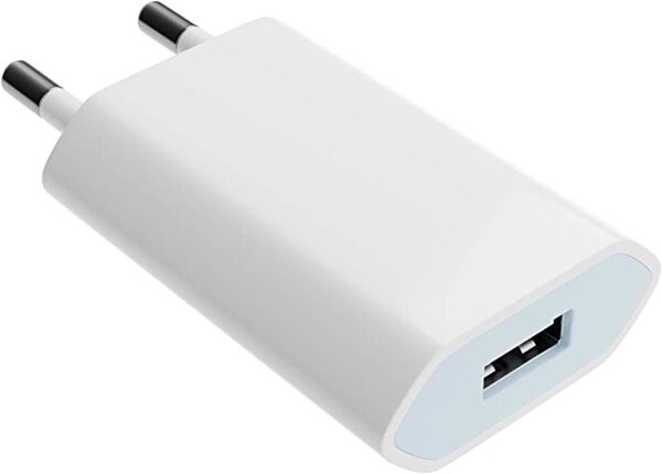 Apple USB Charger Adapter EURO Plug 5V - OEM BULK Apple USB Charger Adapter EURO Plug 5V - OEM BULK