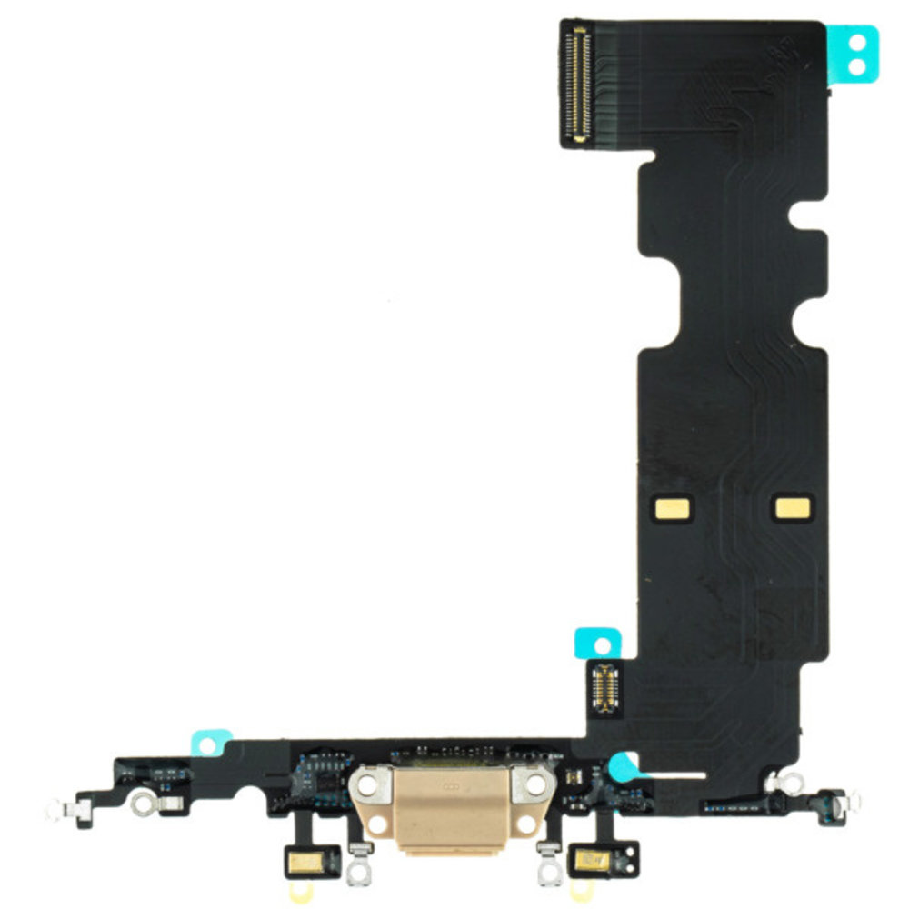 Apple Dock Connector Flex Cable iPhone 8 Plus - Gold Apple Dock Connector Flex Cable iPhone 8 Plus - Gold