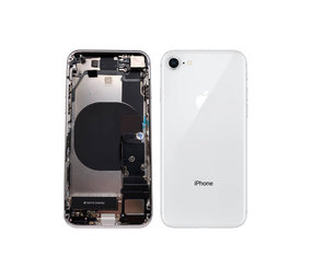 Apple iPhone 7 Back Housing incl. Small Parts - Silver -OEM Pulled Apple iPhone 7 Back Housing incl. Small Parts - Silver -OEM Pulled