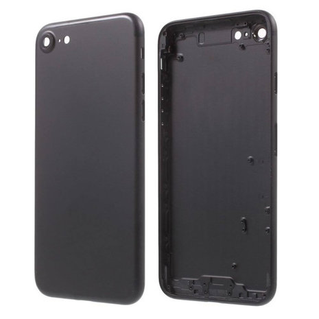 Apple Back Housing Incl. Smallparts iPhone 7 Jet Black - OEM Original Apple Back Housing Incl. Smallparts iPhone 7 Jet Black - OEM Original