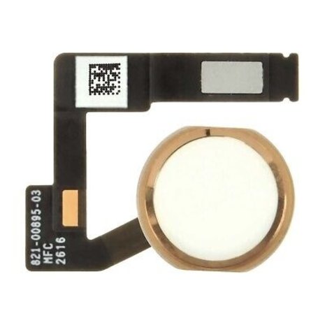 Apple iPad 9.7 (2018) Home Button Flex - Gold - OEM Pulled Apple iPad 9.7 (2018) Home Button Flex - Gold - OEM Pulled
