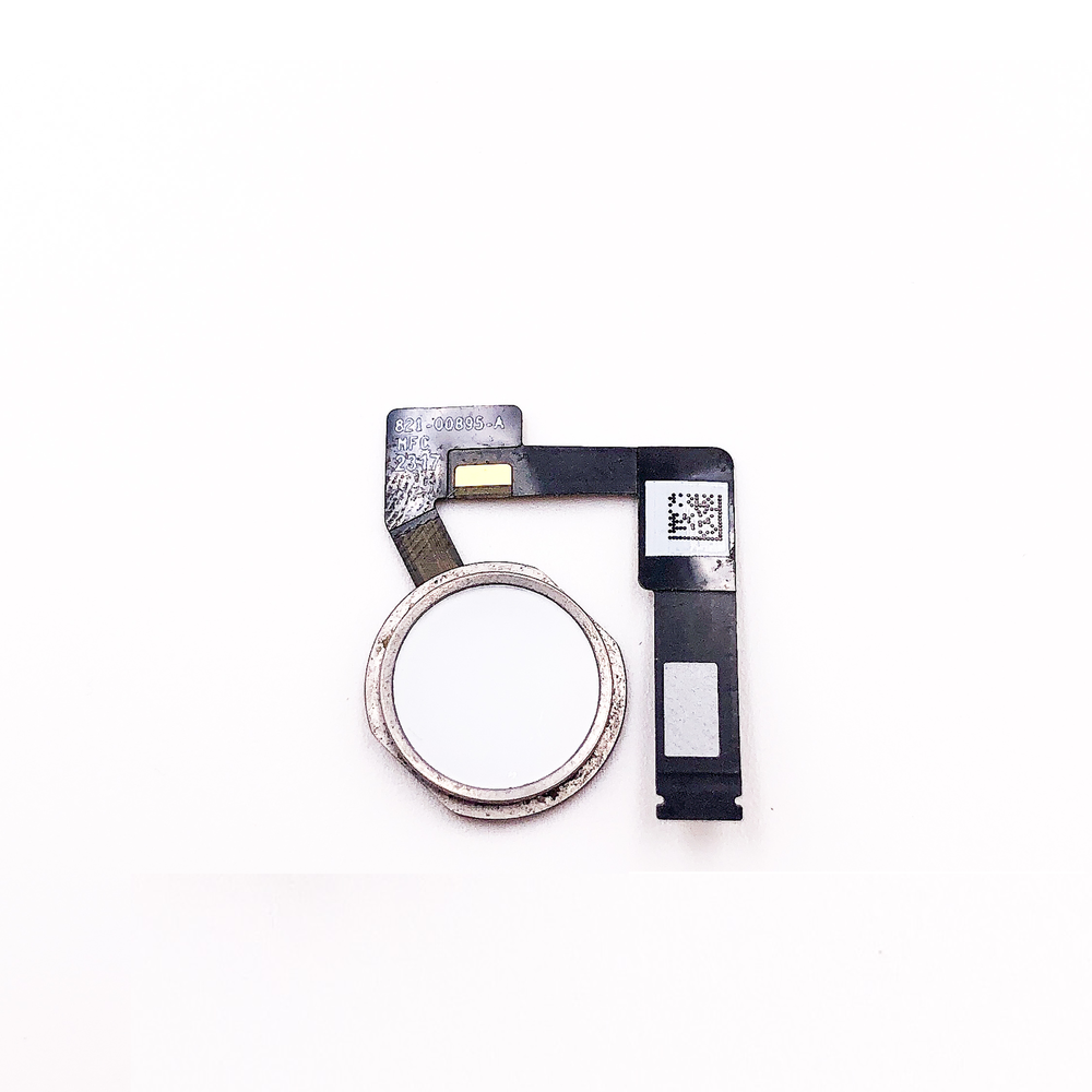 Apple iPad 9.7 (2018) Home Button Flex - Silver - OEM Pulled Apple iPad 9.7 (2018) Home Button Flex - Silver - OEM Pulled