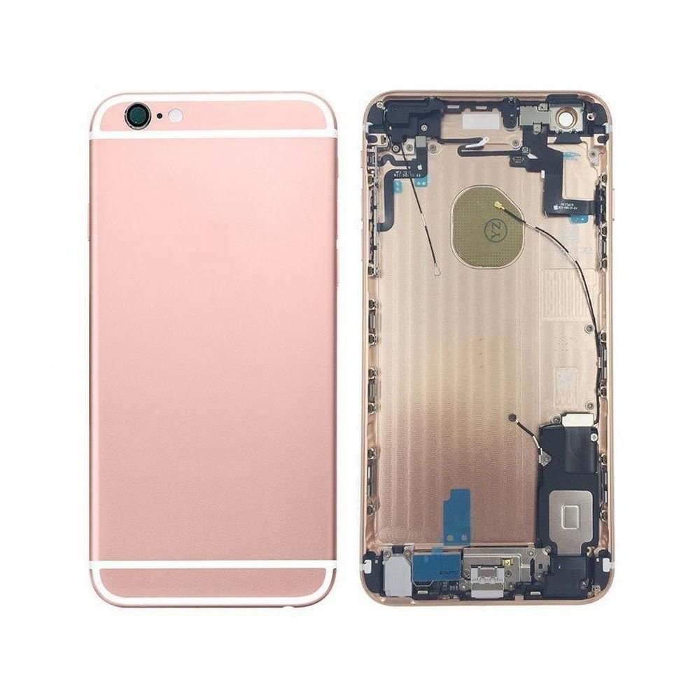 Apple iPhone 6S Back Housing incl. Small Parts - Rose Gold - OEM Pulled Apple iPhone 6S Back Housing incl. Small Parts - Rose Gold - OEM Pulled
