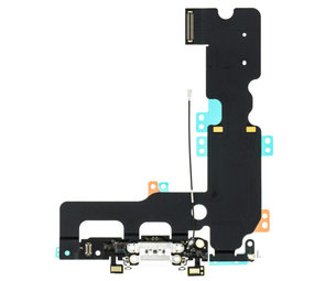 Apple iPhone 7 Plus Dock Connector Flex Cable - White - OEM Pulled