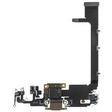 Apple iPhone 11 Pro Max Charging Port Flex With Main Microphone and Sub Board - Gold - 821-02250 - OEM Pulled