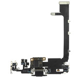 Apple iPhone 11 Pro Max Charging Port Flex With Main Microphone and Sub Board - Space Gray - 821-02250 - OEM Pulled