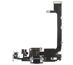 Apple iPhone 11 Pro Max Charging Port Flex With Main Microphone and Sub Board - Space Gray - 821-02250 - OEM Pulled