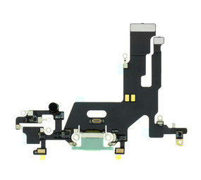Apple iPhone 11 Charge Connector Flex Cable - Green - OEM Pulled Apple iPhone 11 Charge Connector Flex Cable - Green - OEM Pulled