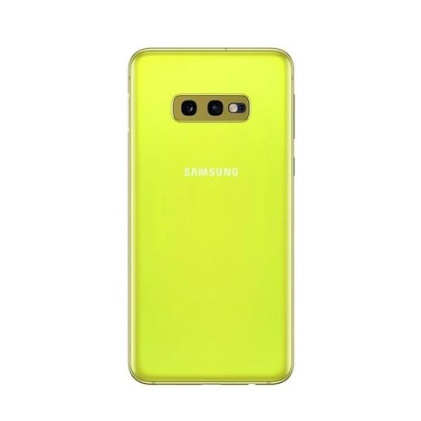 Samsung Samsung Galaxy S10e G970 Battery Back Cover, Canary Yellow, GH82-18452G Samsung Samsung Galaxy S10e G970 Battery Back Cover, Canary Yellow, GH82-18452G