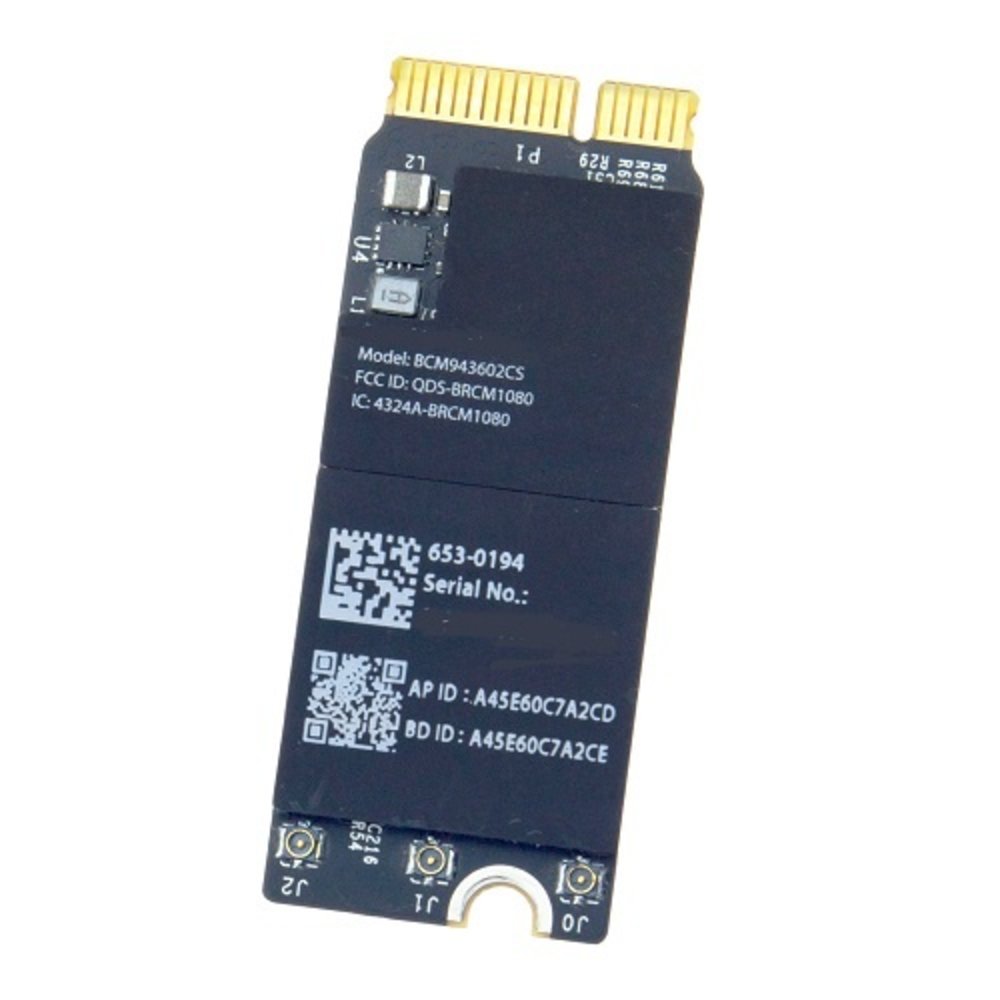 Apple Model A1502 - AirPort Wireless Network Card (2015) Apple Model A1502 - AirPort Wireless Network Card (2015)