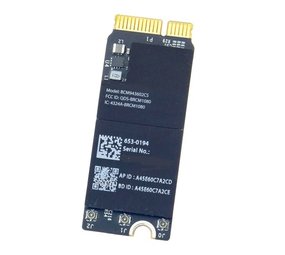Apple Model A1502 - AirPort Wireless Network Card (2015) Apple Model A1502 - AirPort Wireless Network Card (2015)
